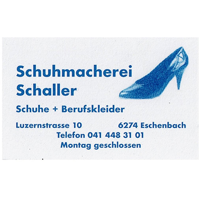 Schaller Schuhmacherei